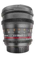 Rokinon 1.5/50MM T1.5 Full Frams DSLR Camera Lens (WMP015243)
