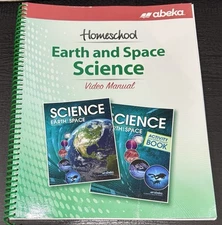 ABeka 8th Grade Science Earth and Space Video Manual and Lesson Plans 6th Ed