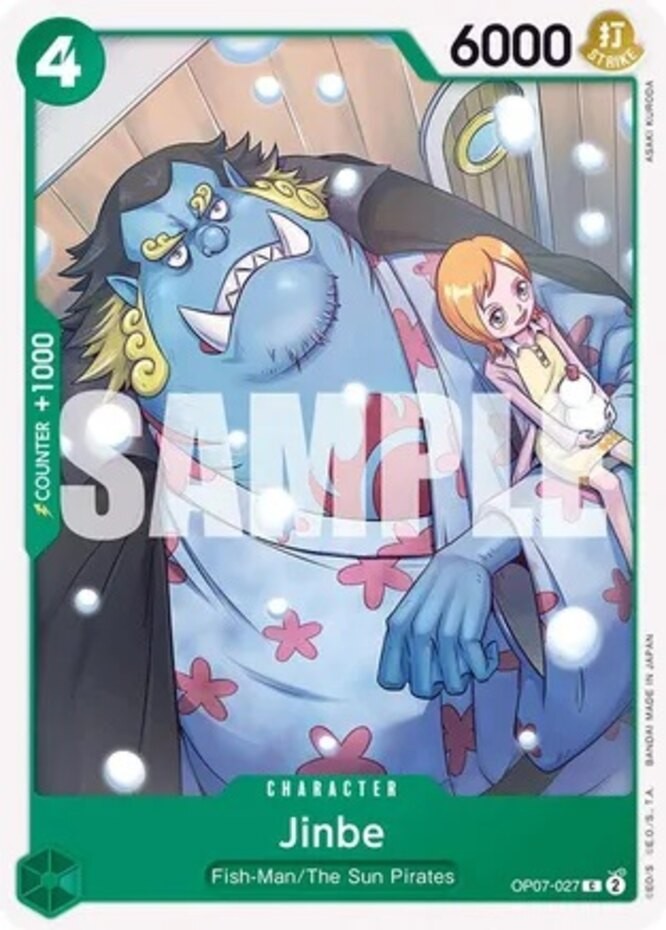 Jinbe - OP07-027 - C Near Mint