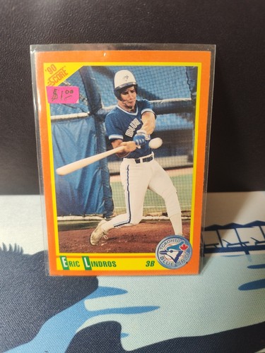 1990 Score Rookie & Traded #100T Eric Lindros Toronto Blue Jays(e3) - Picture 1 of 2
