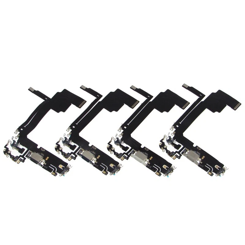 Conector de áudio OEM microfone porta de carregamento dock cabo felx para iPhone 15 15+ 15 Pro 15 Max - Imagem 4 de 4