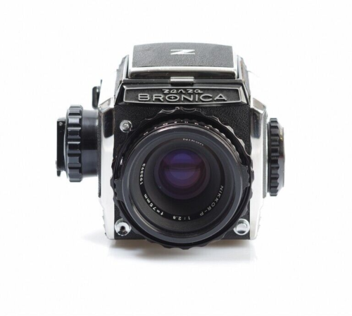 ZENZA BRONICA S2 6X6 + NIKKOR-P 75mm f.2,8+KOMURA 200mm f.3,5+KOMURA 50mm f.3,5 - Foto 2 di 18