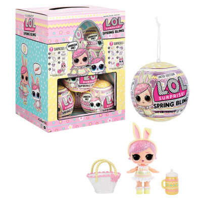 249130 L.O.L. Surprise Bling Spring im PDQ mehrfarbig LOL Modepuppe Haare