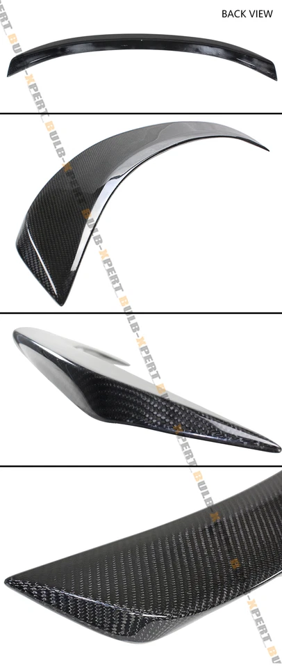 ALERÓN TRASERO DE FIBRA DE CARBONO ESTILO DEPORTIVO F LEXUS GS350 GS450H 2013-2020 Foto 3 de 4