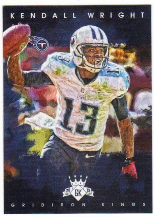 2015 Panini Gridiron Kings Football #33 Kendall Wright Tennessee Titans 