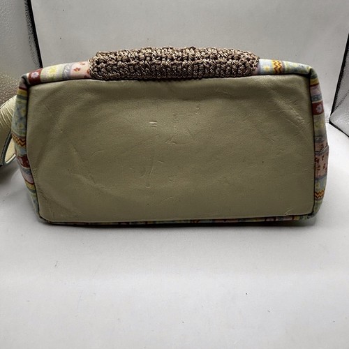 LONGABERGER OSTERN PASTELL STREIFEN FRÜHLING PARADE BEUTELTASCHE HANDTASCHE NICHT MEHR PRODUZIERT - Bild 5 von 15