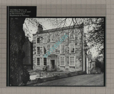 C3524) Abbey House Palace Green Durham - Paper Cutting