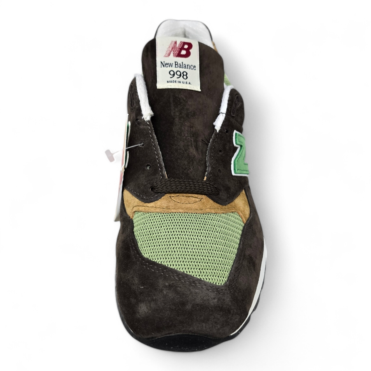 New Balance 998 MiUSA Made in USA Teddy Santis Brown Green Trainers  (U998BG) | eBay UK