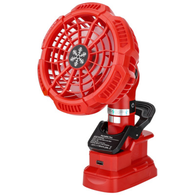 USB Floor Fan w/ 3-Speed Compatible with Craftsman C3 19.2V Battery Handheld Fan