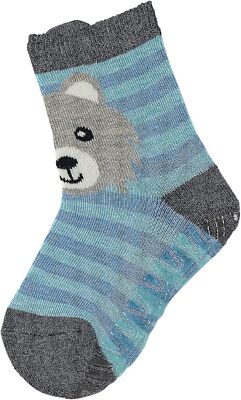 Sterntaler Kinder Socken Kindersocken Fli Fli Air Wolf Grau 23/24 EU, 2-3 Jahre