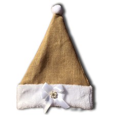 Erwachsene Santa Claus Hat - Plush Accessory Father Christmas Fancy Dress