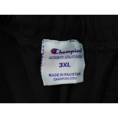 Champion Mens Black Sweatpants Solid Pockets Size 3XL eBay