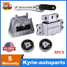 For Volkswagen Jetta 2.5L 2006-2010 Motor Mounts & Auto Transmission Mount Kit