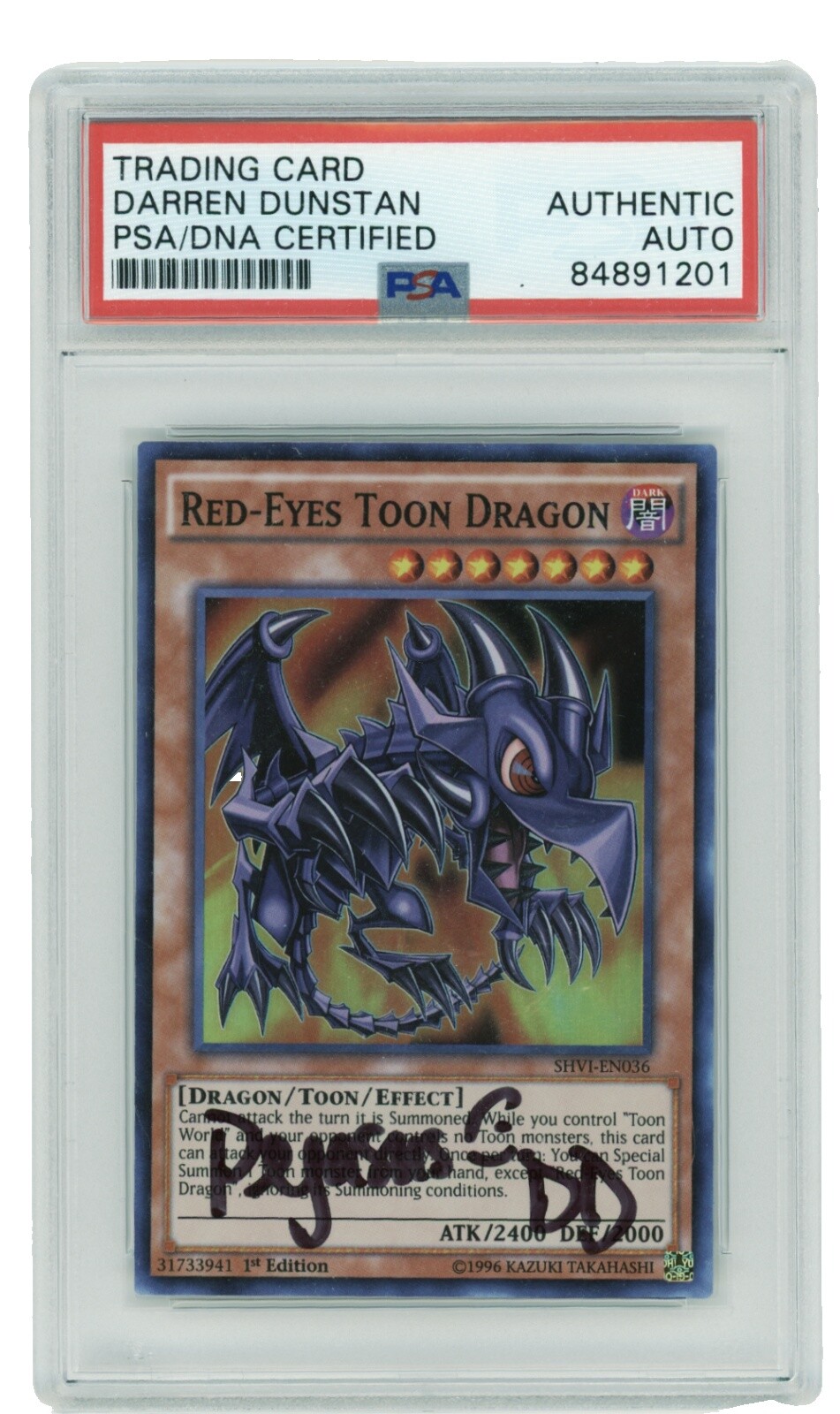 Red Eyes Toon Dragon | eBay