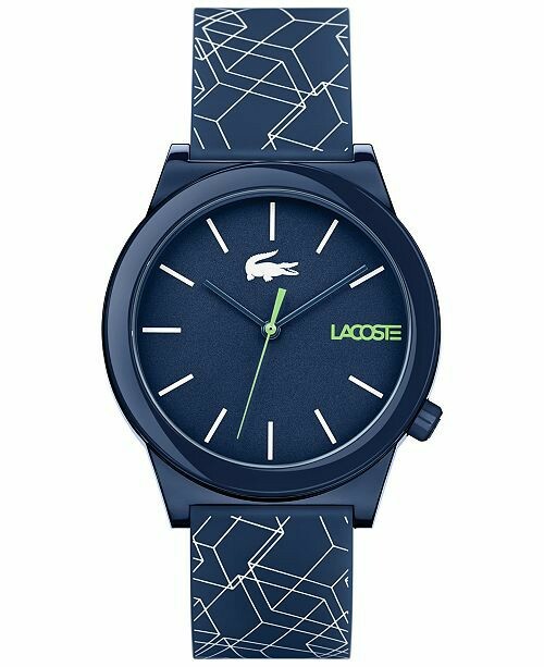 white lacoste watch men's