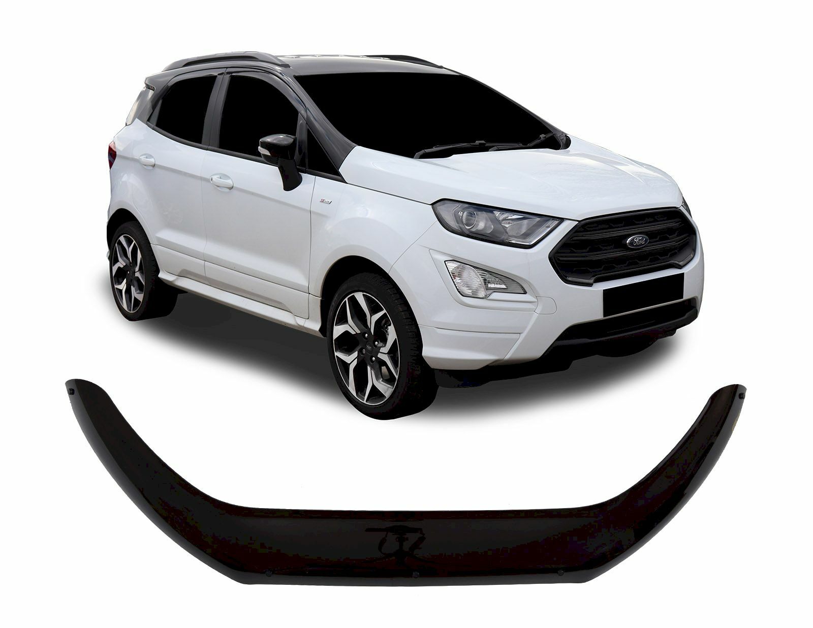 Déflecteur de capot anti-gravillons Ford Ecosport 2018 Scoutt