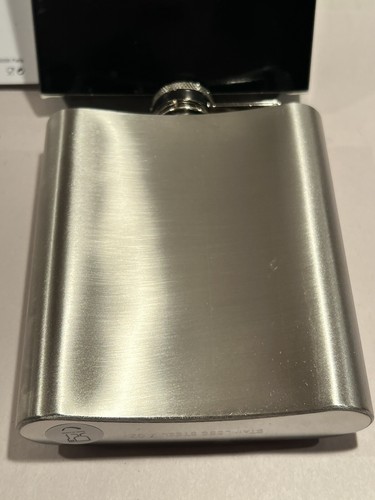 Mont Blanc Parfums Stainless Steel Flask Travel Bottle Silver Lightweight 7oz - Picture 6 of 11