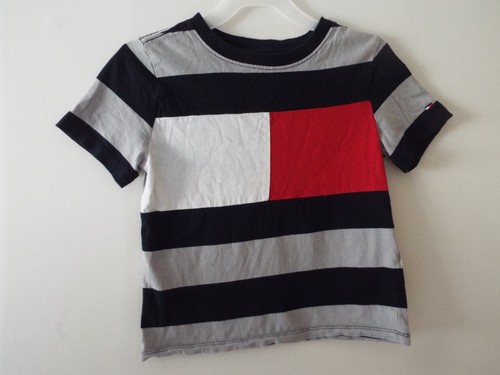 Lot of 2 Tommy Hilfiger Boys Short - Sleeved T-Shirt - Size S 6-7 - Picture 7 of 9
