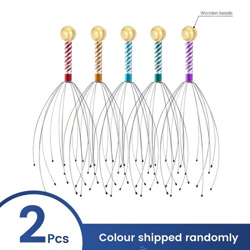 Octopus Head Massager Claw Scalp Stress Relief Relax Massage Head Scratcher - 第 10/28 張圖片