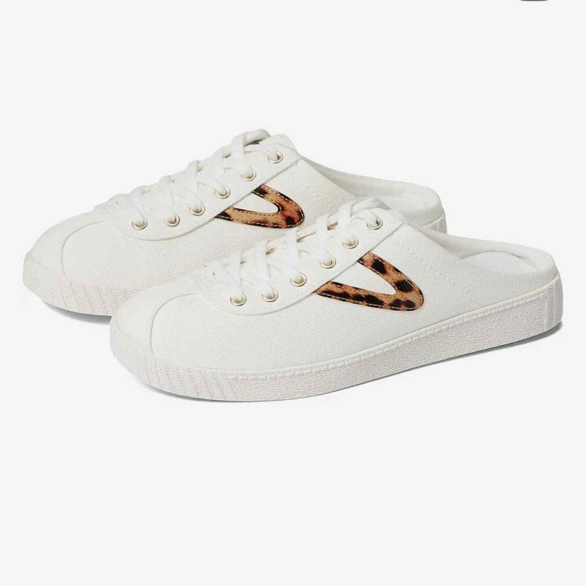 TRETORN “Casual Easy Nylite” canvas slip-on sneaker. White  display picture 2