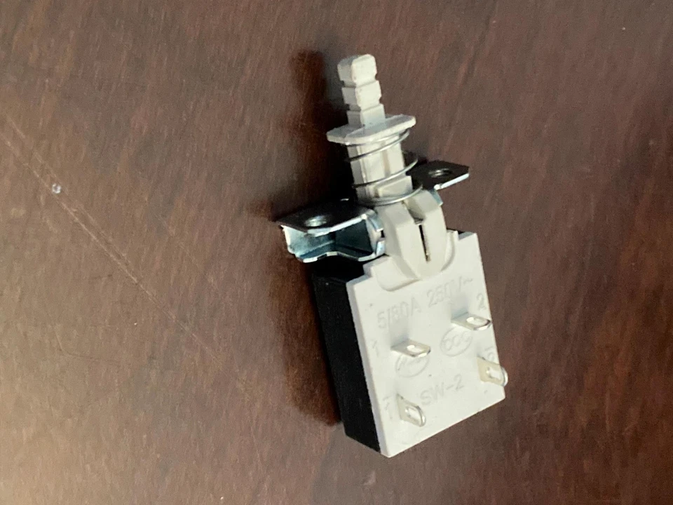 Commodore 1084 1901 Replacement Power Switch Magnavox 8CM515 Philips CM8833 + - Image 4 of 4