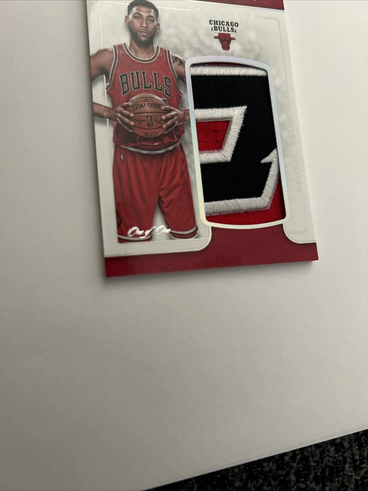 2016-17 Panini National Treasures - Rookie Jumbo 1 Of 1 #15 Denzel Valentine  - Image 2 of 4