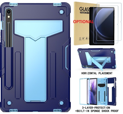 Case For Samsung Galaxy Tab S10 FE+/S10+/ S9 FE/ S9 Plus/S8/S7 FE 5G Stand Cover - Picture 23 of 44