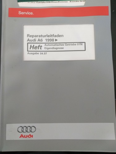 Reparaturleitfaden Audi A6 Automatisches Getriebe 01N Eigendiagnose