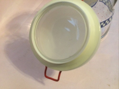 Pillsbury Doughboy. Clear Glass Canister w/ Wooden Lid & Sealing Glass Jar - Picture 10 of 10