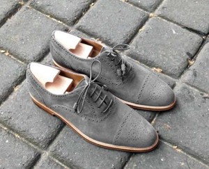 gray suede shoes mens