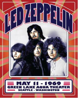 LED ZEPPELIN Concert Poster 8 x 10 1969 Photo Print Man Cave LED ZEPPELIN Concert Poster 8 x 10 1969 Photo Print Man Cave
