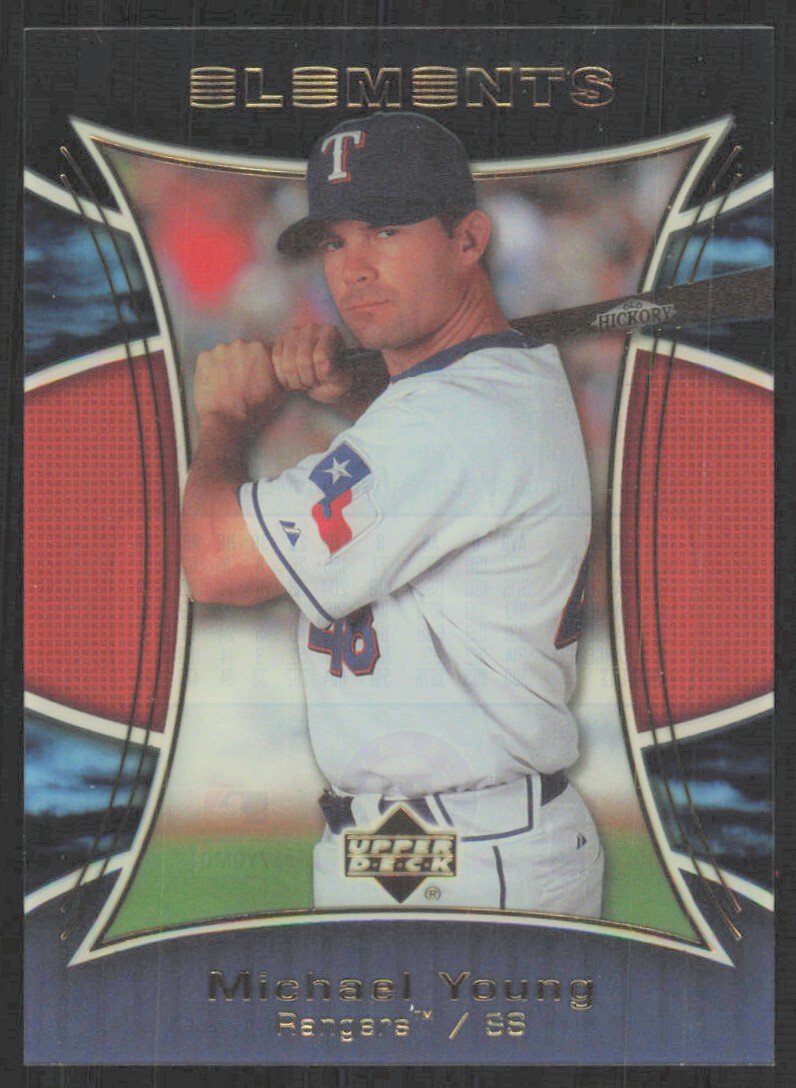2007 Upper Deck Elements Michael Young Texas Rangers #124