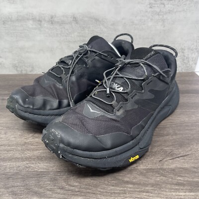 Hoka Transport Mens Size 13 Gore Tex Black Outdoors One One GTX