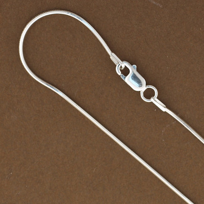 .925 Sterling Silver Mirror Snake Chains. Wholesale Chains16'',18'',20'',22'',24'',30