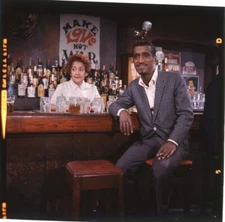 Sammy Davis Jr A Man Called Adam 1966 at bar Original 2.25 x 2.25 Transparency 