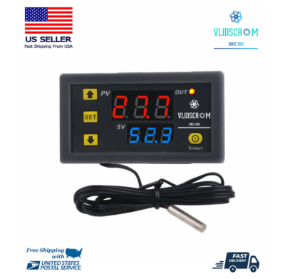 #ad #ad W3230 Digital Temperature Controller Thermostat 20A AC 110V 220V $118.49