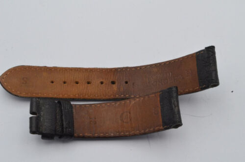CHRONOSWISS LEDER ARMBAND BRACELET 20MM FÜR DORNSCHLIESSE 18MM 3 - Picture 2 of 2