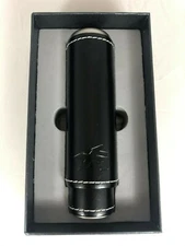 XiKAR Envoy Leather Cigar Travel Case - Single - Black -  Gift Boxed - 241BK