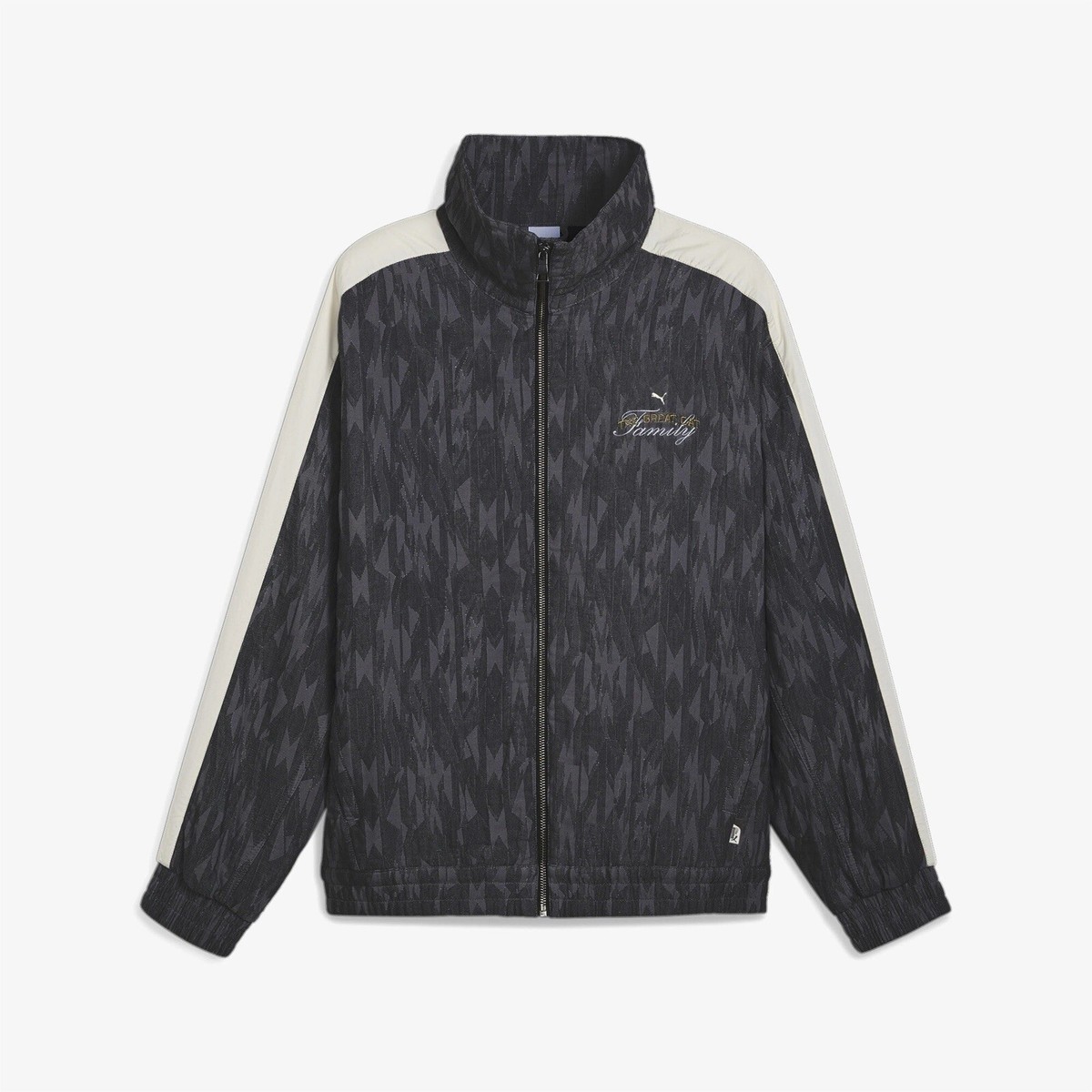 PUMA Full Zip Dark Coal Track Jacket Mens Size Medium The PUMA Full Zip Dark Coal Track Jacket Mens Size Medium The