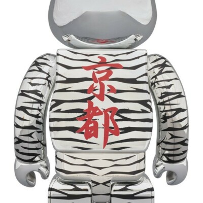 Hajime Sorayama x TYGA Be@rbrick Gold & Silver Set 400