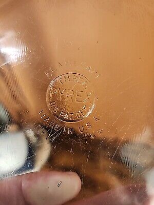 Vintage Pyrex Flameware 7 Vintage Pyrex Flameware 7