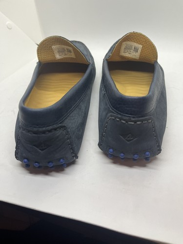 Sperry Top-Sider Copa Dorada Driver Azul Gamuza Para Hombre 13M STS23250 Excelente - Imagen 5 de 10