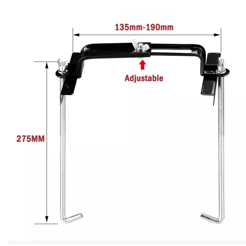 27.5cm/10.8" Car Storage Battery Holder Adjustable Stabilizer Rack Mount Bracket - Image 2 of 4