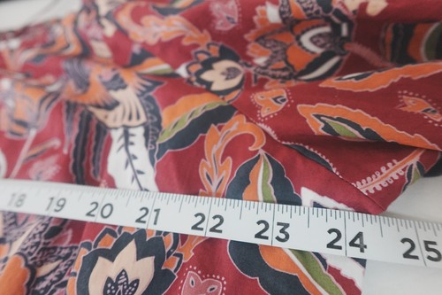 Cato Boho Floral Peasant Top Size XL Multi Long Sleeve Smocked Festival Blouse - Picture 6 of 8