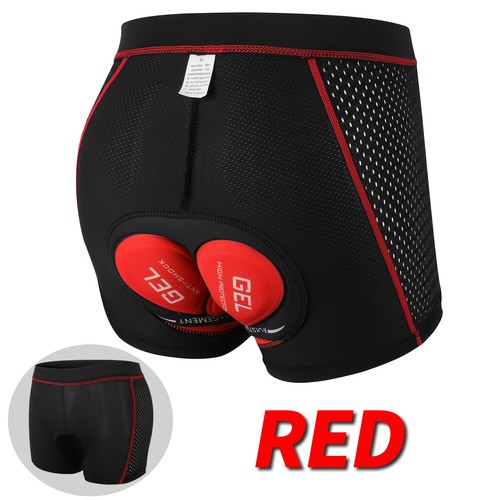 Men's Bicycle Shorts MTB Bike Shorts 5D Padded Gel Cycling Tights Shorts Pants - Picture 30 of 48