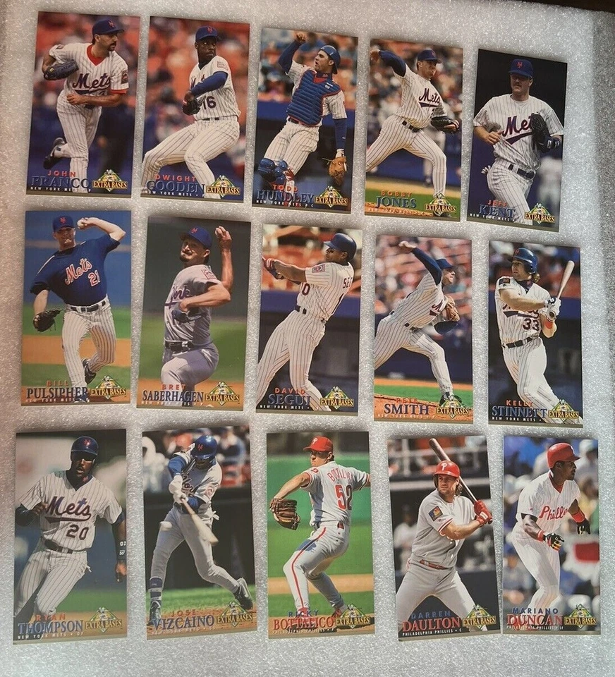 1994 Fleer Extra Bases - Large & Tall - Baseball Cards 301-395 - YOU PICK ONE - Image 3 of 4