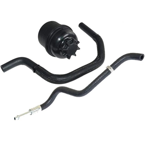 Power Steering Hose+Fluid Tank Kit 32411095526 for BMW E46 325i 325Ci