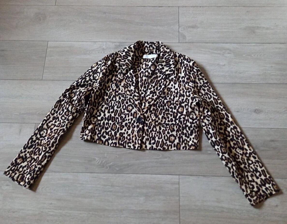 Primark leopard print jacket top