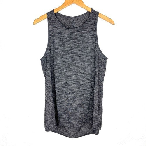 Lululemon Low Key Dark Gray Space-Dye Drape Back Tank size large - Picture 3 of 7