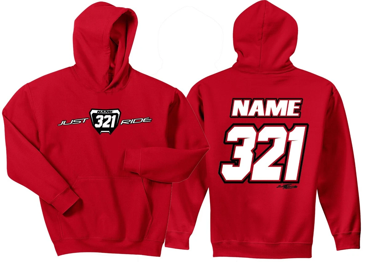 Sweat à Capuche Honda One Industries - Taille M - Rouge Et Noir - Zip Complet - Occasion Très Bon État
